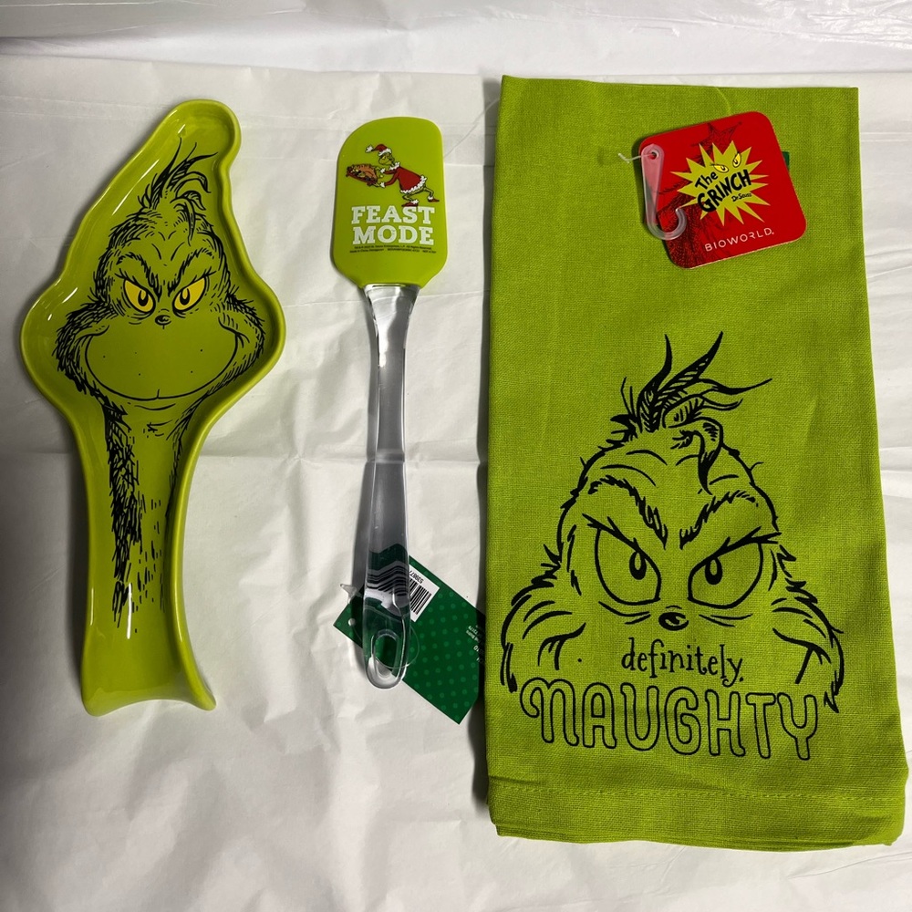 NEW DR.SEUSS THE GRINCH BUNDLE